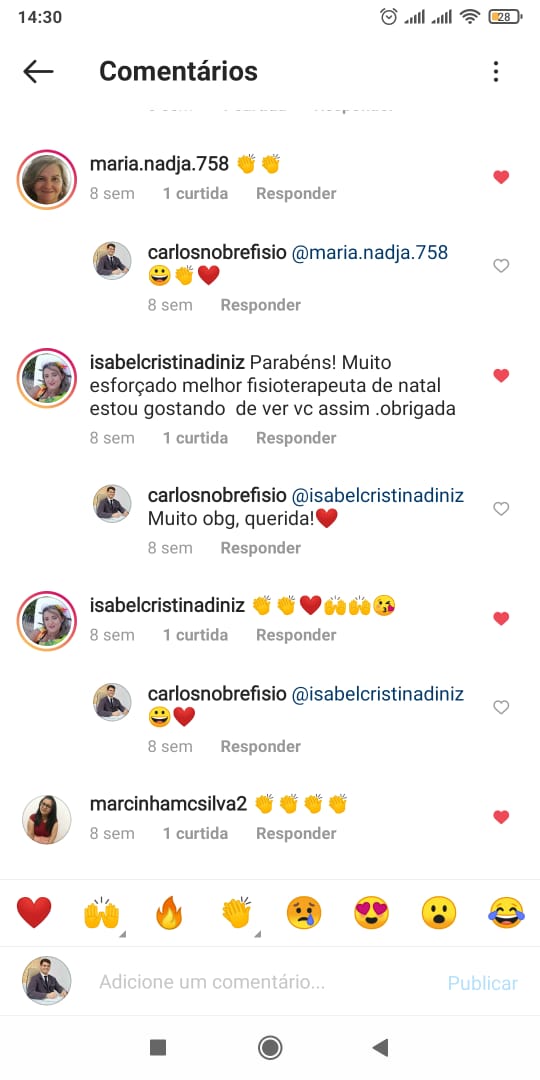 Relato paciente