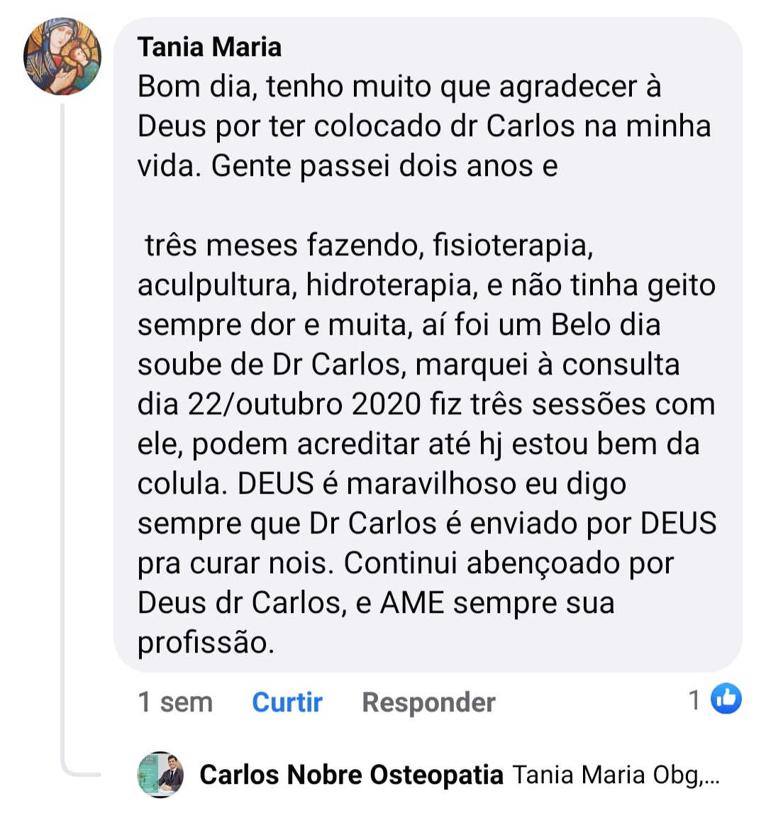 Relato paciente