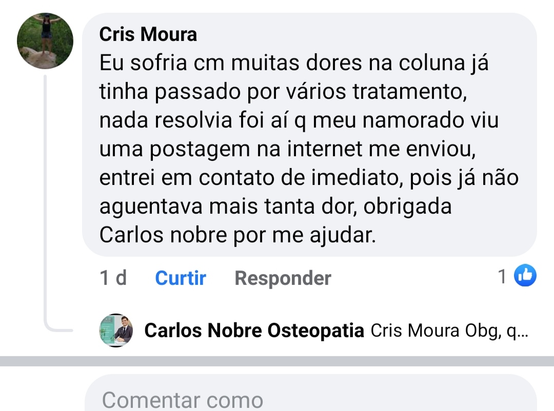 Relato paciente
